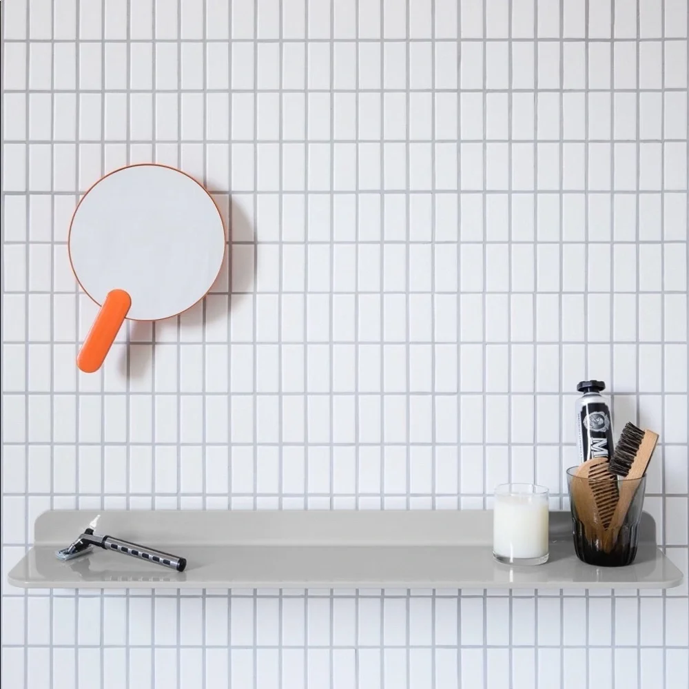 NWB! Minimalist Floating Shelf - Light Olive Green